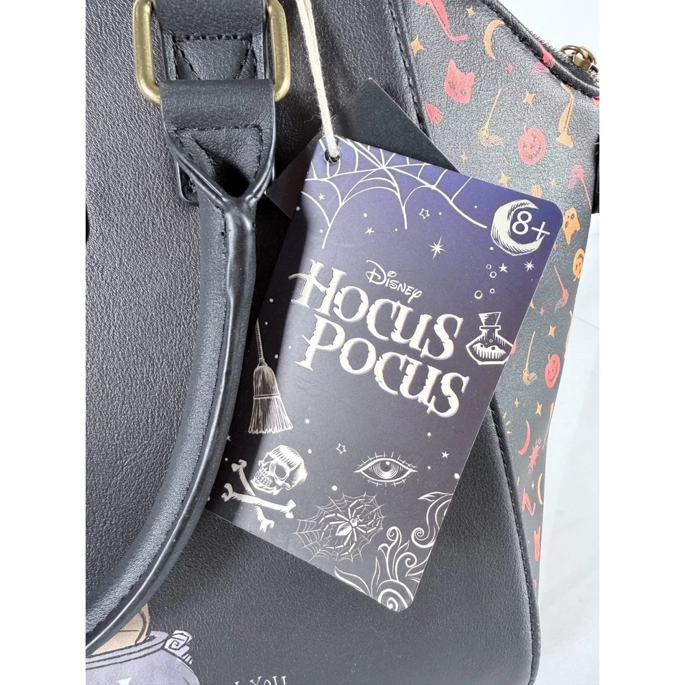 Loungefly Disney Hocus Pocus Sanderson Sisters Illustration Satchel‎ Bag NEW